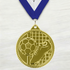 Medalla de Metal de Fútbol de 2" con cinta MDL510